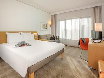bedroom - hotel novotel berlin am tiergarten - berlin, germany
