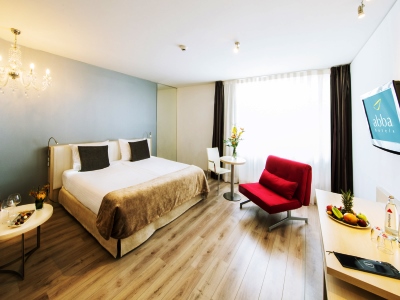 bedroom 6 - hotel abba berlin - berlin, germany