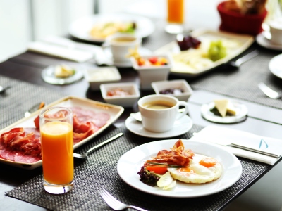 breakfast room - hotel abba berlin - berlin, germany