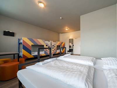 bedroom 1 - hotel a and o berlin kolumbus - berlin, germany