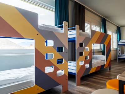 bedroom 2 - hotel a and o berlin kolumbus - berlin, germany