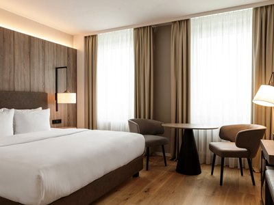 bedroom - hotel ac hotel berlin humboldthain park - berlin, germany