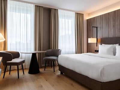 bedroom 1 - hotel ac hotel berlin humboldthain park - berlin, germany