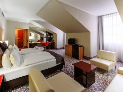 bedroom 6 - hotel mercure hotel wiesbaden city - wiesbaden, germany