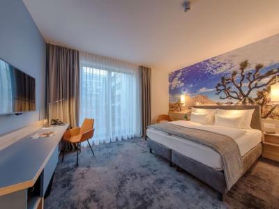 bedroom 2 - hotel best western wiesbaden - wiesbaden, germany