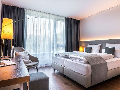 bedroom - hotel melchior park - wurzburg, germany