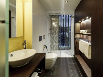 bathroom 1 - hotel ibis styles nagold - nagold, germany