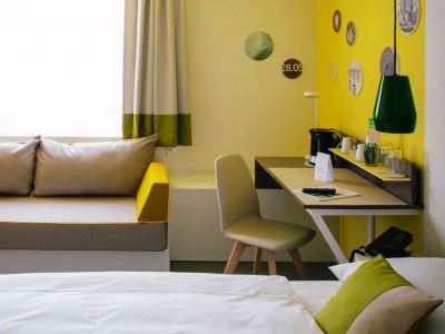 bedroom 1 - hotel vienna house easy by wyndham neckarsulm - neckarsulm, germany