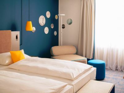 bedroom 2 - hotel vienna house easy by wyndham neckarsulm - neckarsulm, germany