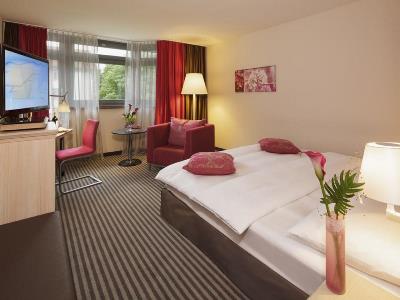 bedroom - hotel moevenpick munich-airport - hallbergmoos, germany