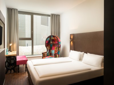 bedroom - hotel elaya hotel leipzig city center - leipzig, germany