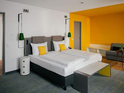 bedroom 1 - hotel vienna house easy by wyndham leipzig - leipzig, germany