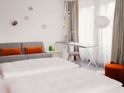 bedroom 2 - hotel vienna house easy by wyndham leipzig - leipzig, germany