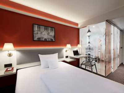 bedroom - hotel best western leipzig city center - leipzig, germany