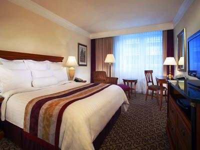 bedroom - hotel leipzig marriott - leipzig, germany
