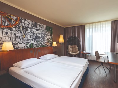bedroom - hotel seminaris seehotel potsdam - potsdam, germany