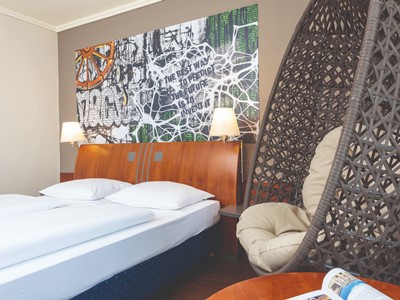 bedroom 1 - hotel seminaris seehotel potsdam - potsdam, germany
