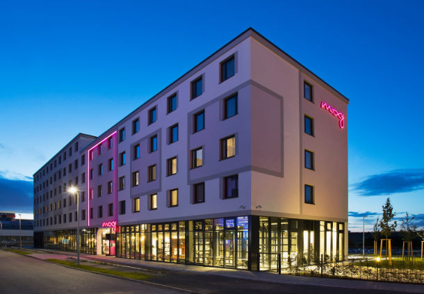 exterior view - hotel moxy stuttgart airport/messe - leinfelden echterdingen, germany