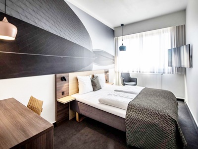 bedroom 1 - hotel best western plus airport hotel - copenhagen, denmark