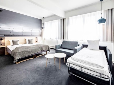 bedroom 3 - hotel best western plus airport hotel - copenhagen, denmark