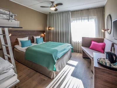 bedroom - hotel scandic the reef - frederikshavn, denmark