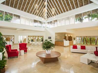 lobby - hotel viva wyndham v heavens - puerto plata, dominican republic