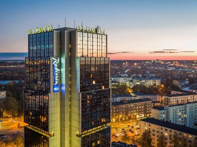 exterior view - hotel radisson blu olumpia - tallinn, estonia