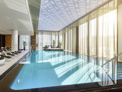 indoor pool - hotel hilton tallinn park - tallinn, estonia