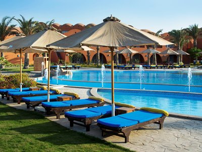 outdoor pool - hotel novotel marsa alam - marsa alam, egypt