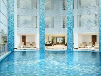 indoor pool - hotel hilton alexandria king's ranch - alexandria, egypt