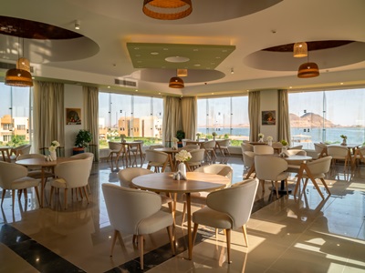 restaurant - hotel azal lagoons - aswan, egypt