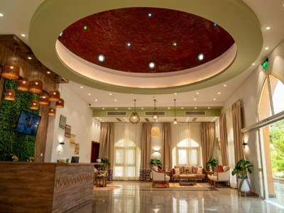 lobby - hotel azal lagoons - aswan, egypt