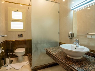 bathroom - hotel azal lagoons - aswan, egypt