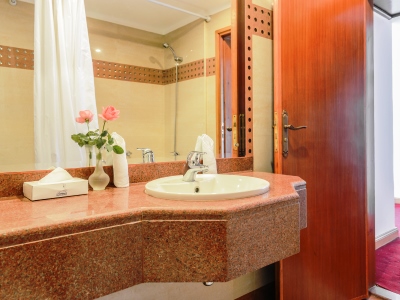bathroom - hotel golden tulip flamenco cairo - cairo, egypt