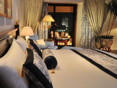 bedroom 2 - hotel semiramis intercontinental - cairo, egypt