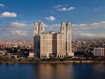 exterior view - hotel fairmont nile city - cairo, egypt