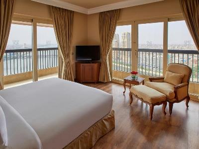 bedroom 1 - hotel hilton cairo zamalek residences - cairo, egypt