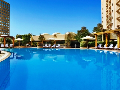 outdoor pool - hotel conrad cairo - cairo, egypt