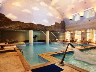 indoor pool - hotel hilton pyramids golf resort - giza, egypt