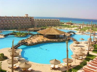 outdoor pool - hotel pyramisa beach resort sahl hasheesh - hurghada, egypt