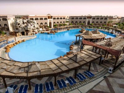 outdoor pool 1 - hotel sentido mamlouk palace resort - hurghada, egypt