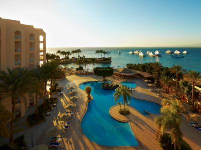 outdoor pool - hotel hurghada marriott beach resort - hurghada, egypt
