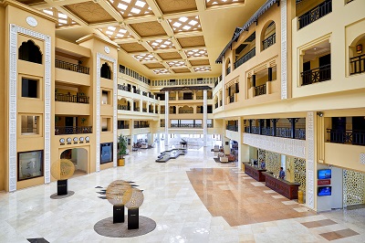 lobby - hotel steigenberger aldau beach - hurghada, egypt
