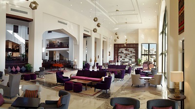 lobby - hotel steigenberger aqua magic - hurghada, egypt