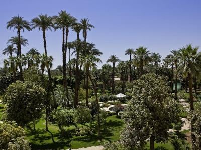 gardens - hotel sofitel winter palace - luxor, egypt