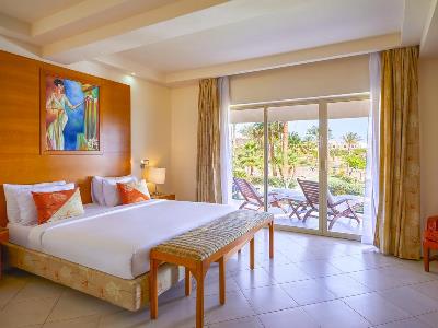 bedroom 1 - hotel parrotel beach resort - sharm el sheikh, egypt