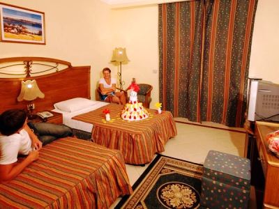 bedroom - hotel coral hills resort - sharm el sheikh, egypt