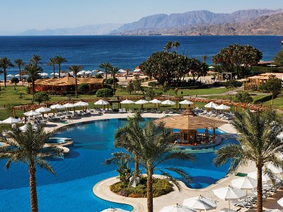 outdoor pool - hotel movenpick resort taba - taba, egypt