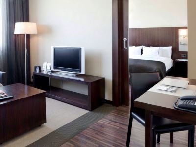 bedroom 2 - hotel ac hotel barcelona forum - barcelona, spain