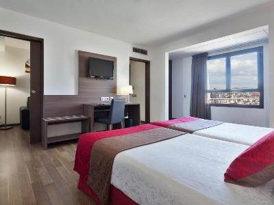 bedroom 2 - hotel best auto hogar - barcelona, spain